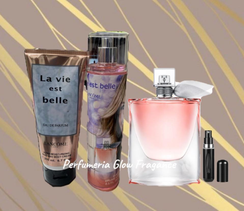 LA VIE EST BELLE CREMA Y ACRILICO